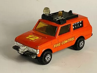 MATCHBOX SPEEDKINGS K-64 - RANGE ROVER FIRE CONTROL Original Vintage (refA) • £2.99