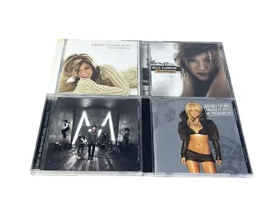 Lot Of 4 Pop CD’s Kelly Clarkson Britney Spears Maroon 5 • $12.04