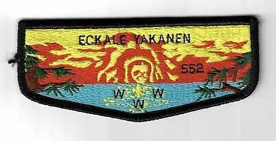OA 552 Eckale Yakanen S17 WWW Flap BLK Bdr. Sunny Land FL [NY-3383] • $9.95