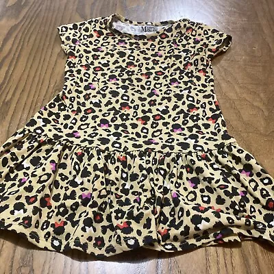 Girls Minnie Mouse Leopard Print Dress 4/5 • $9.99