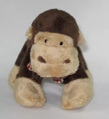 Chosun Monkey Chimp Ape Gorilla Plush Toy Small Mini Brown 5  Stuffed Animal • $19.99