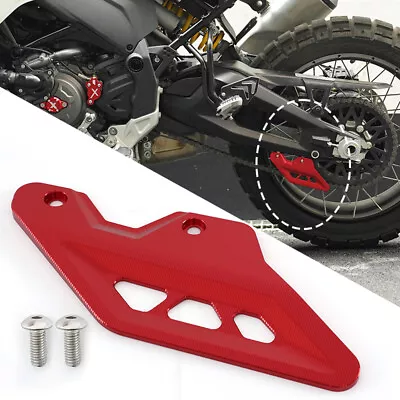 For 22-24 Ducati Desert X Motorcycle Aluminum Chain Guard Cover Accessories Red • $19.99