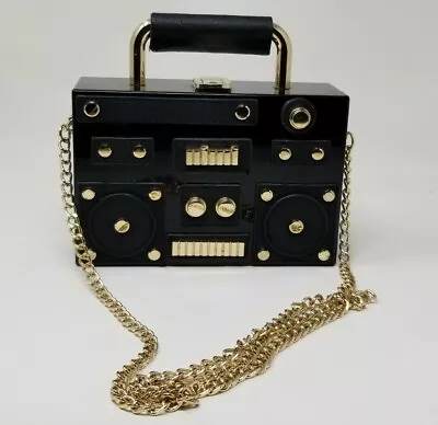 $85 • Buy ZARA TFR Boombox Mini Crossbody Clutch Bag