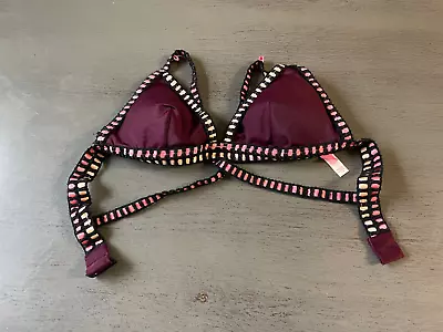 Purple VICTORIAS SECRET  Swimsuit Bikini Top Size Small • $2.53