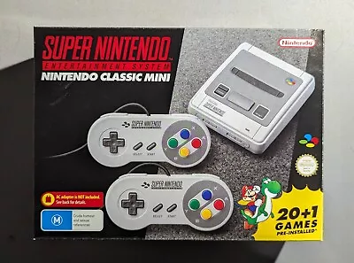 Nintendo Classic Mini: Super Nintendo Entertainment System • $200