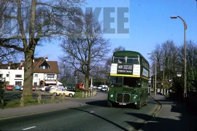 35mm Slide London Country AEC Routemaster Park Royal RML2312 CUV312C 1975 Orig • £4.39