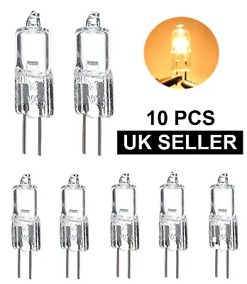 £2.99 • Buy ⭐⭐ G4 Halogen Bulbs Capsule Lamps 10W 20W Watt Light Lamp 12V Volt AC  2 Pin ⭐⭐