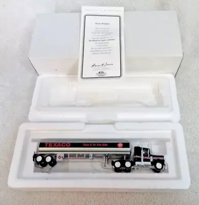 Matchbox Collectables Texaco Peterbilt Tractor Trailor 1:100 Ccy09-m 1998 Coa • $19.99