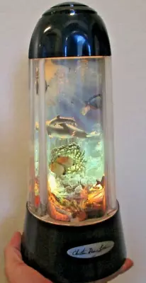 Rare Christian Riese Lassen Rotating Moving Lighted Tropical Fish Aquarium Lamp  • $64.99