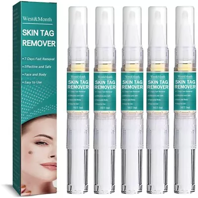 5-Pack Painless Wart Remover Pen Eliminate Skin Tag Foot Corn Mole Restoration • $14.99