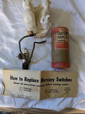 McDonnell & Miller 2 Wire Mercury Switch SA-150-125 NOS • $39.99
