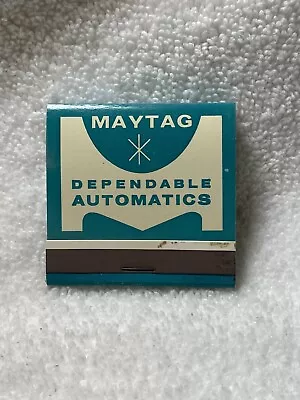 VINTAGE 1950’s Maytag Company Newton Iowa Laundry Advertising  Matchbook MINT • $8.99