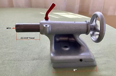 Metal Lathe Tailstock Assembly For DIY Projects • $225