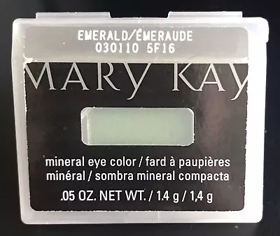 New In Package Mary Kay Mineral Eye Color Emerald Full Size Fast Ship • $7.25