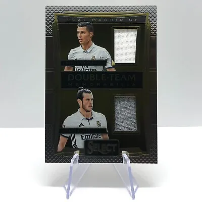 2016-17 Select Double Team Cristiano Ronaldo Gareth Bale DUAL Matchworn PATCH • £129.99