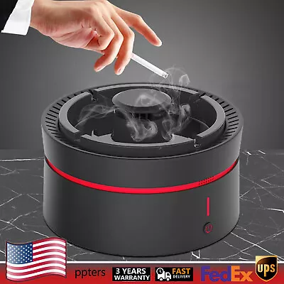 Smokeless Ashtray Smoke Free Ash Tray Battery Operated Home Filter • $45