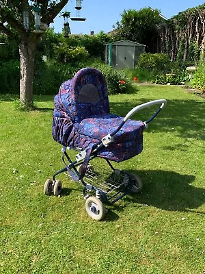 £65 • Buy Vintage 2in1 Maclaren Pushchair, CarryCot, With Hoods, Aprons, Cosy Toes - VGC