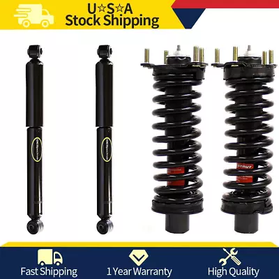 Front Complete Struts Spring Rear Shocks 4PCS Set Monroe For 02-12 Jeep Liberty • $307.18