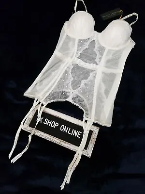 $298 36B L Victoria's Secret  DESIGNER COLLECTION Merrywidow Panty Set NWT • $109.99