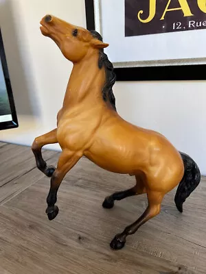 Vintage Breyer #87 Semi Rearing Mustang Buckskin Diablo One Owner • $40