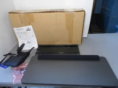 $27.50 • Buy Continental MicroCentre Model 500 Articulating Keyboard Tray New Slate Grey