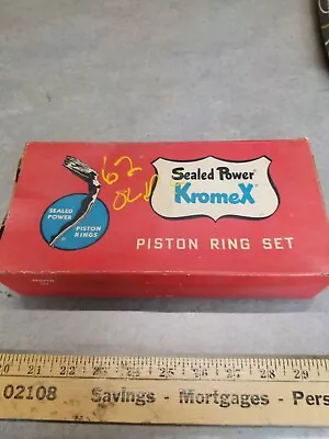 Vintage NOS Sealed Power Kromex Piston Ring Set 5614KX 8 Cylinder • $75