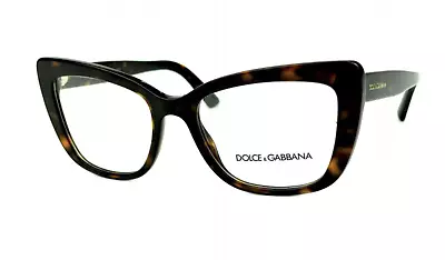 New Dolce & Gabbana Reading Glasses DG 3308 502 53-18 Tortoise Gold Frame Reader • $239.99