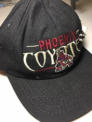 $19.99 • Buy Brand New Retro Phoenix Coyotes Ccm Nhl Black Adjustable Hat Free Shipping