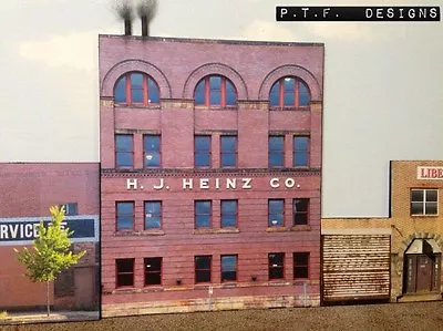 *O Scale Scratch Built  The Heinz Factory  Pittsburgh Building Front MTH Lionel* • $22.99