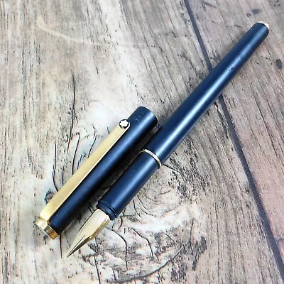 Montblanc Noblesse Black Fountain Pen Vintage Germany A125 • $124.20