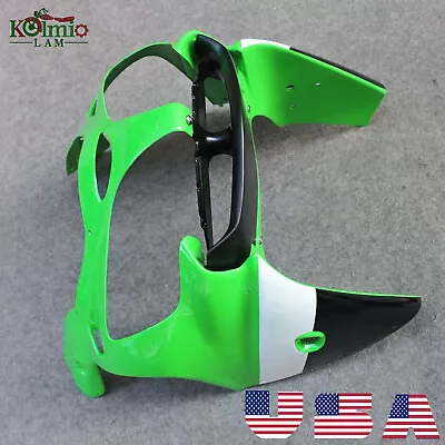 Front Headlight Upper Fairing Nose Cowl Fit For Kawasaki Ninja ZX-9R 2002-2003 • $160.66