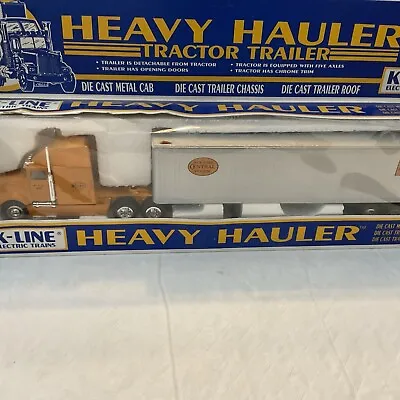 K-Line New York Central NYC Heavy Hauler Tractor Truck With Trailer 1/64 Diecast • $24.99
