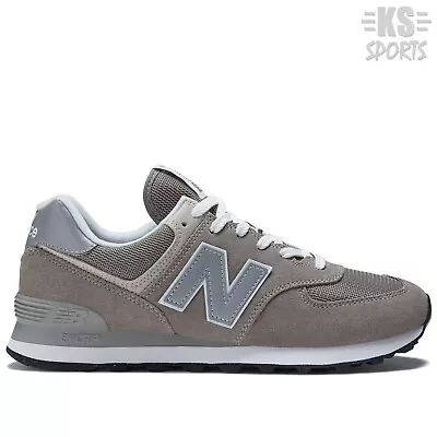 New Balance 574 Core 'Grey White' Men's Lifestyle Athletic Shoes ML574EVG • $74.99