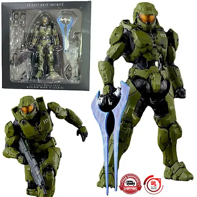 18cm Halo 5 Guardians Master Chief Infinite Mjolnir Mark VI Gen 3 Action Figure • $32.99