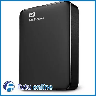 WD 2.5  Elements 1TB Portable HDD USB 3.0 External Hard Drive Black WDBUZG0010BB • $109