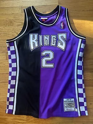 New Mitchell & Ness Authentic Jersey Sacramento Kings 94 Mitch Richmond Sz 44 • $169.99