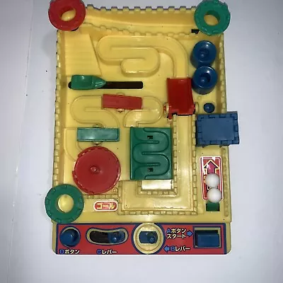 VTG Japanese/Chinese Mini Table Top PINBALL GAME W/2 Balls-￼STRATEGY Patience • $29.99