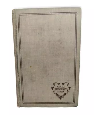 Antique Mental Efficiency Series Personality Hardcover 1915 Funk & Wagnalls • $11.99