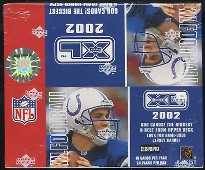 2002 Upper Deck XL Football Base Singles   Pick From List • $0.99