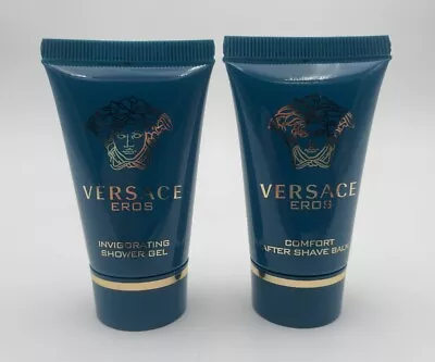 Versace EROS After Shave Balm & Shower Gel MINI 25ml/0.8 Fl Oz Sealed • $15.95