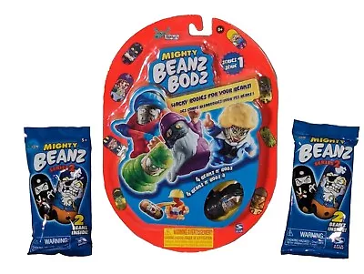 Vintage Kids Toy 8 Mighty Beanz Bodz Inside New Series 1 And 2 Find Glow In The • $58.01