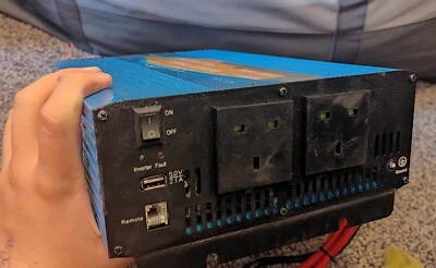 £150 • Buy 2000w Pure Sine Wave Power Inverter For Mobile Office/mobile Home AC-DC 2...