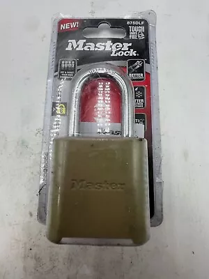 Master Lock 875DLF Set Your Own Combination Padlock 1 1/2  #6 • $16.19