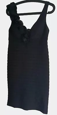 XSCAPE By Joanna Chen Little Black Dress  Size 6 Party Dress Cocktail Dress • £1.99