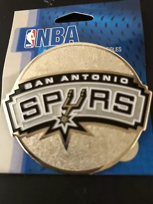 SAN ANTONIO SPURS NBA (SUPER NICE Metal Magnet) 1 3/4” New Factory Sealed • $1.49