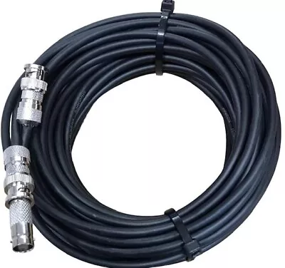 Bnc Extension Cable 5 Metres Approx 16ft Longrg58 50 Ohm Coax Cable. • £8.95