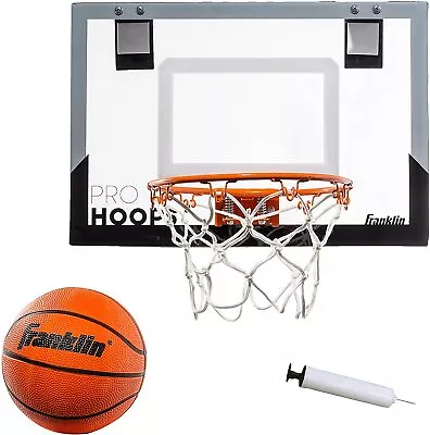 Franklin Sports Over The Door Mini Basketball Hoop Slam Dunk Shatter Resistant • $35.98