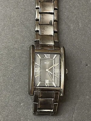 Relic ZR77109 Stainless Steel Gunmetal Date Wristwatch New Battery  • $29.99