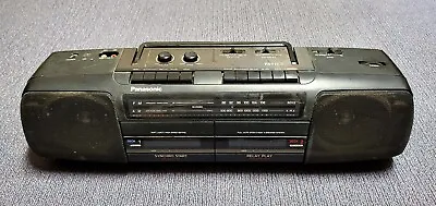 Used Vintage Panasonic Radio RX-FT510 Boombox Specker FM AM Cassette Tape • $69.95