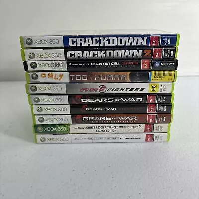 10x Microsoft Xbox 360 Games Bulk Lot! #3 • $59.99